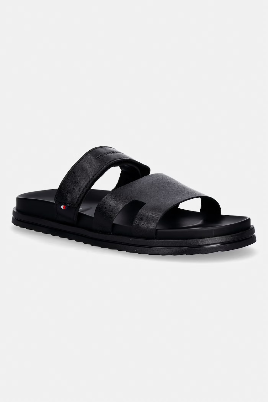 Tommy Hilfiger σαγιονάρες ανδρικές δερμάτινες