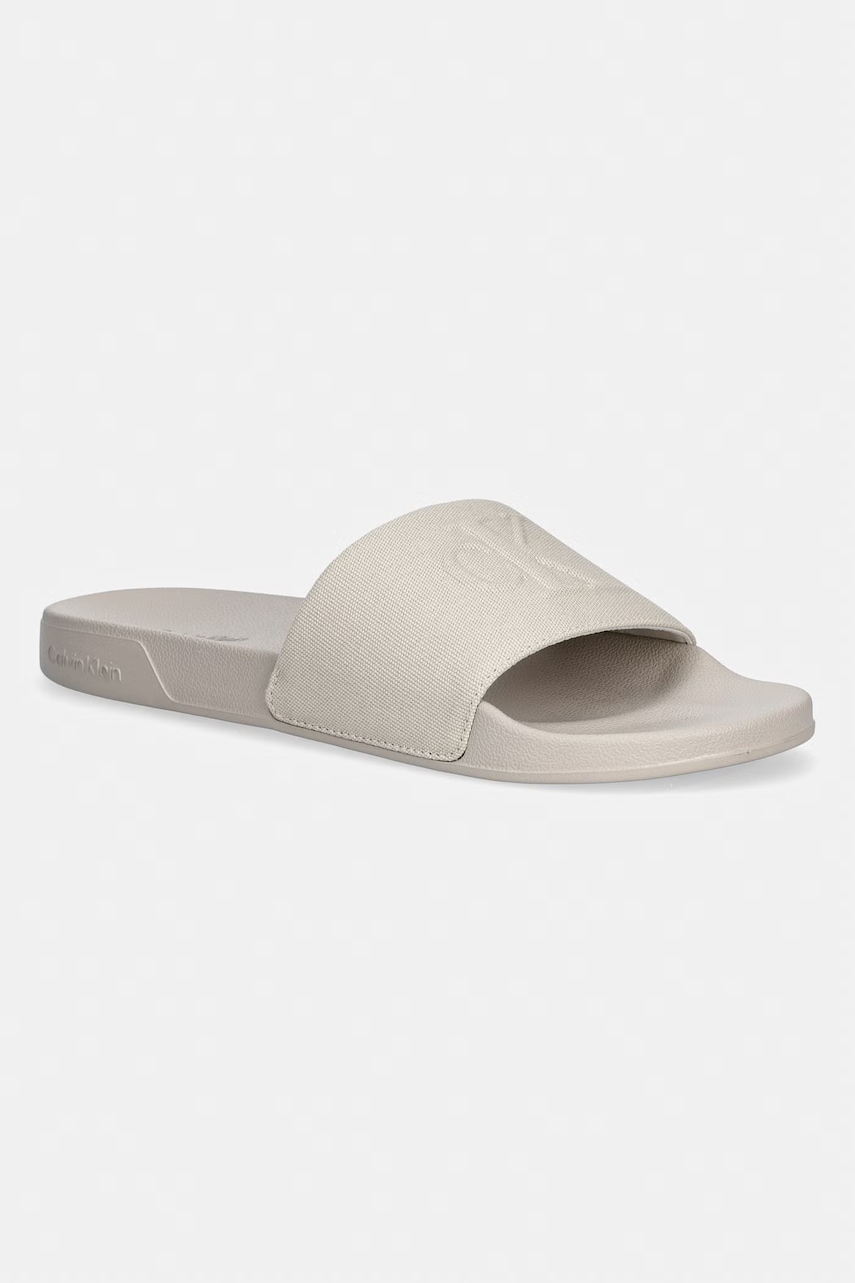 Levně Calvin Klein pantofle pánské ESS SLIDE HF MONOGRAM CV