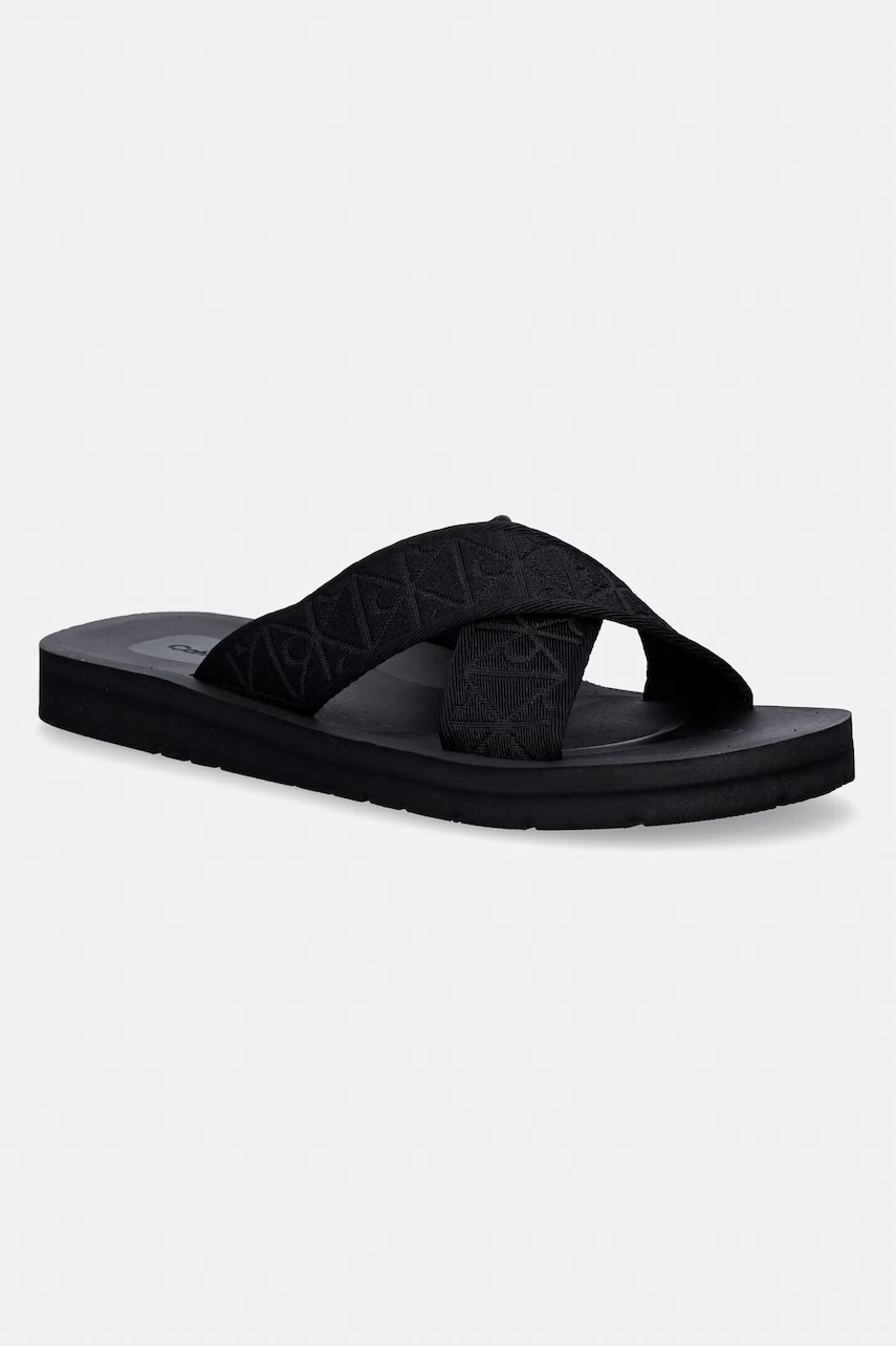 Levně Calvin Klein pantofle pánské ESS DIECUT XCROSS WB AOP