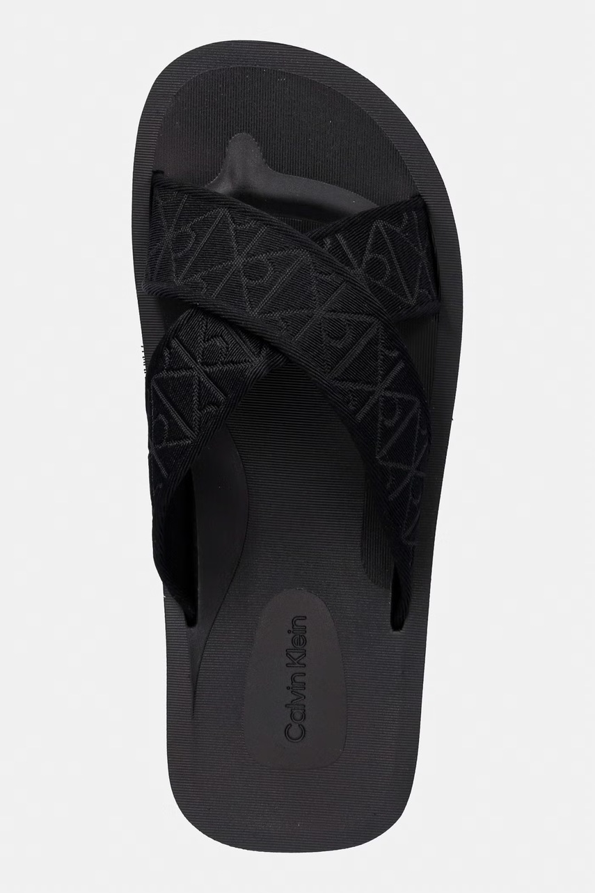 Calvin Klein šľapky pánske ESS DIECUT XCROSS WB AOP