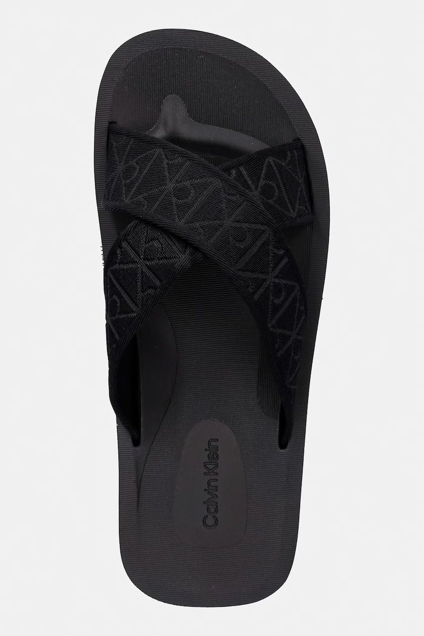 Calvin Klein šľapky pánske ESS DIECUT XCROSS WB AOP
