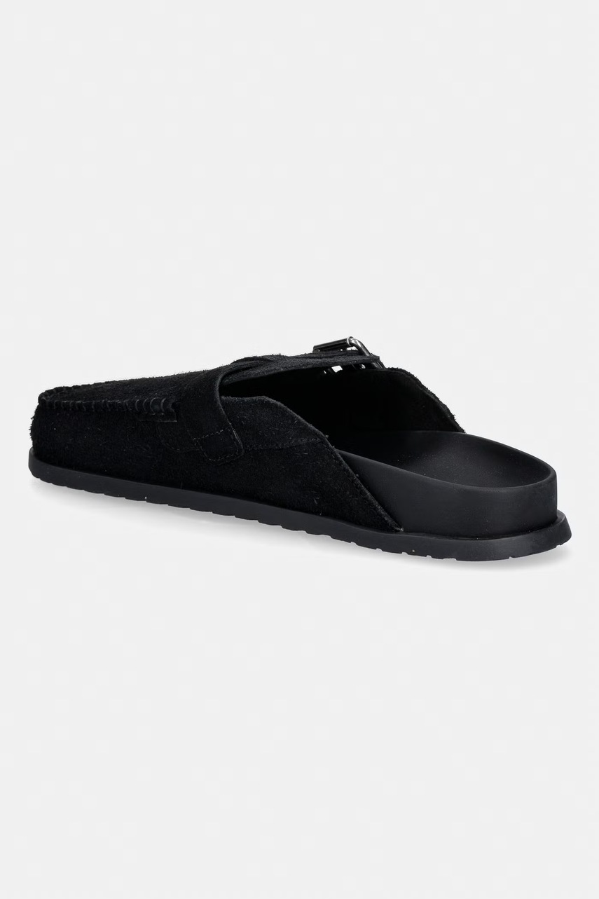 Tommy Jeans šľapky pánske semišové BIND MULE WASHED SUEDE