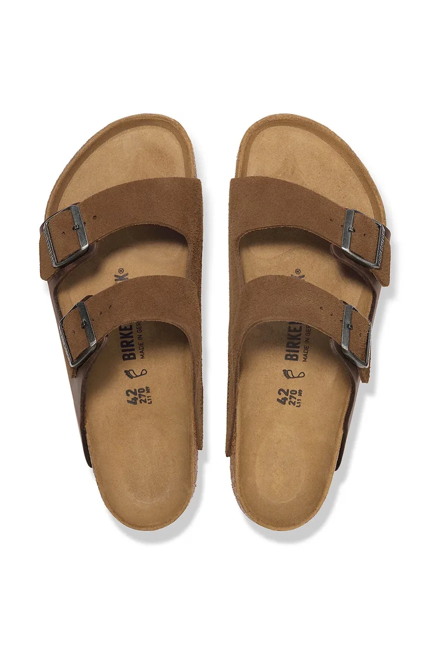 Birkenstock šľapky pánske semišové Arizona