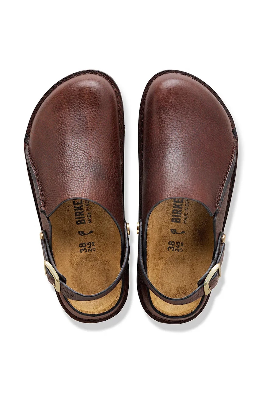 Birkenstock šľapky mules pánske kožené Lutry
