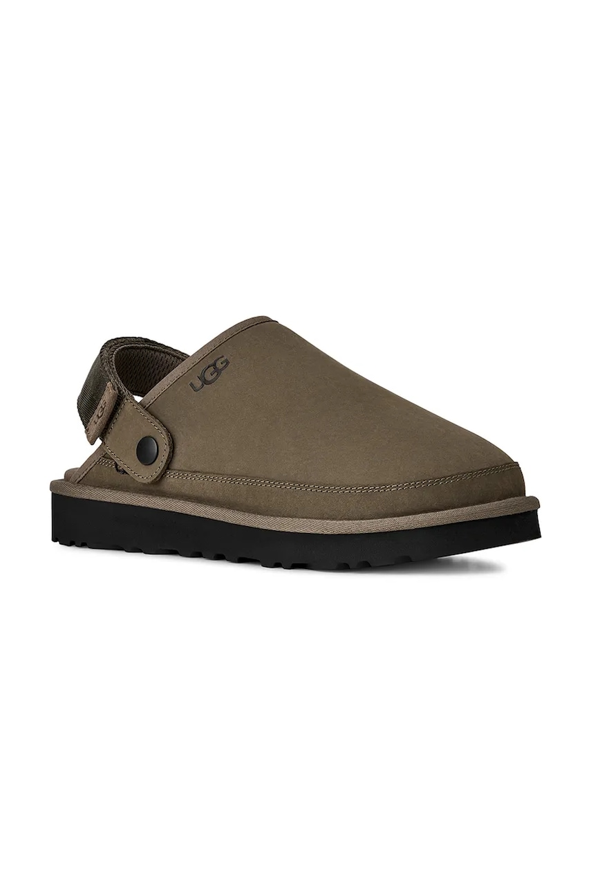 Semišové šľapky UGG M Goldencoast Clog II Nubuck