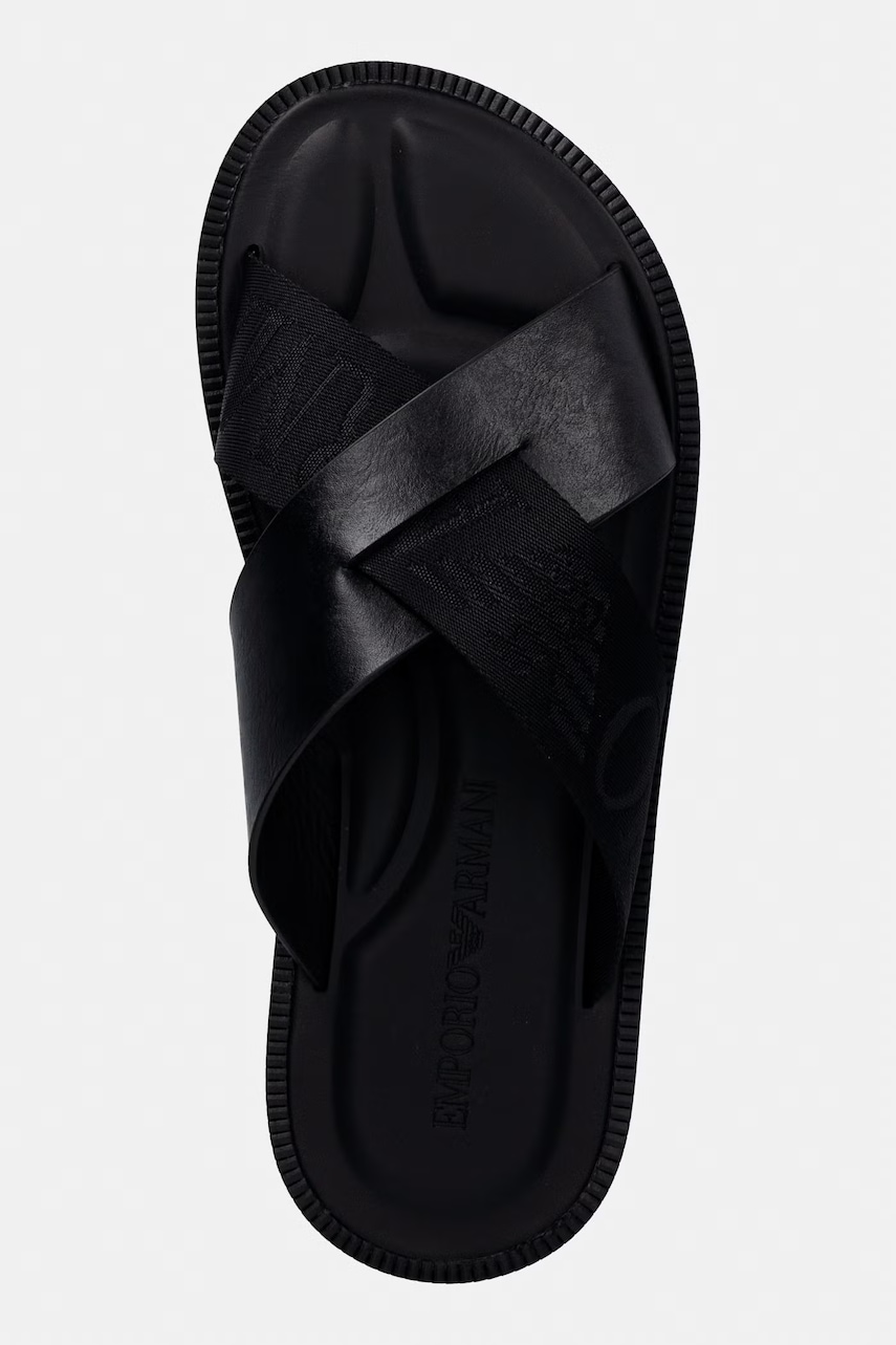 Emporio Armani pánske šľapky