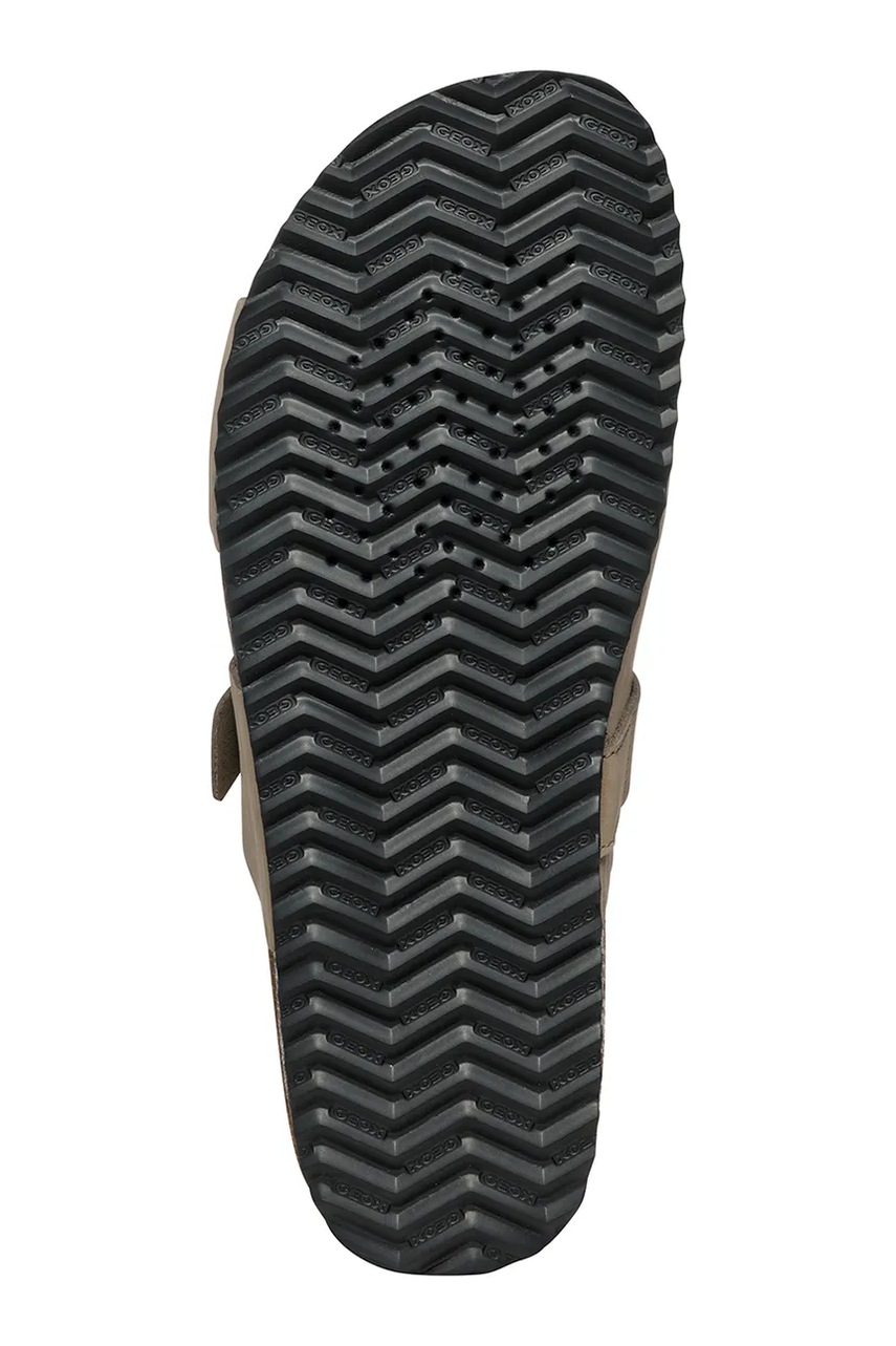 Semišové šľapky Geox U SANDAL GHITA