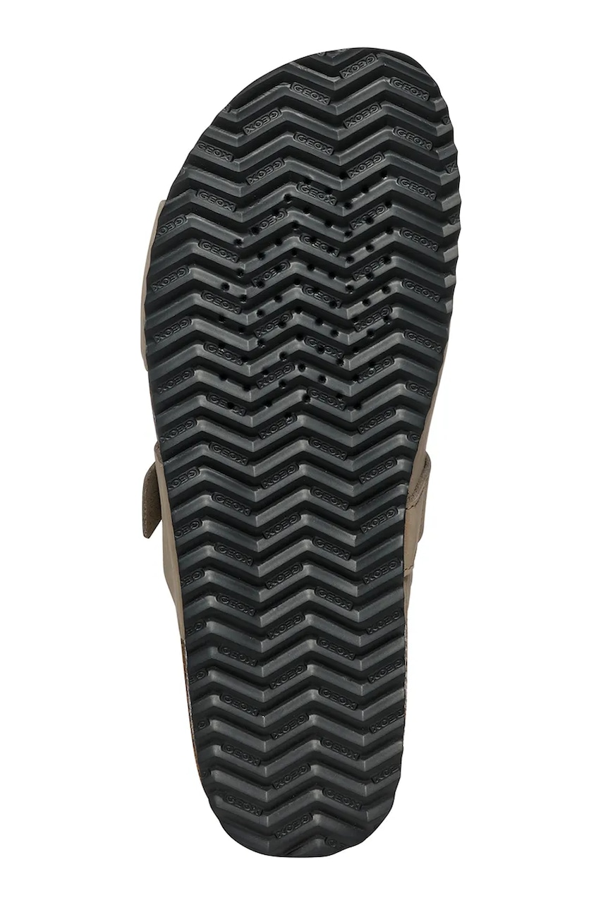 Semišové šľapky Geox U SANDAL GHITA
