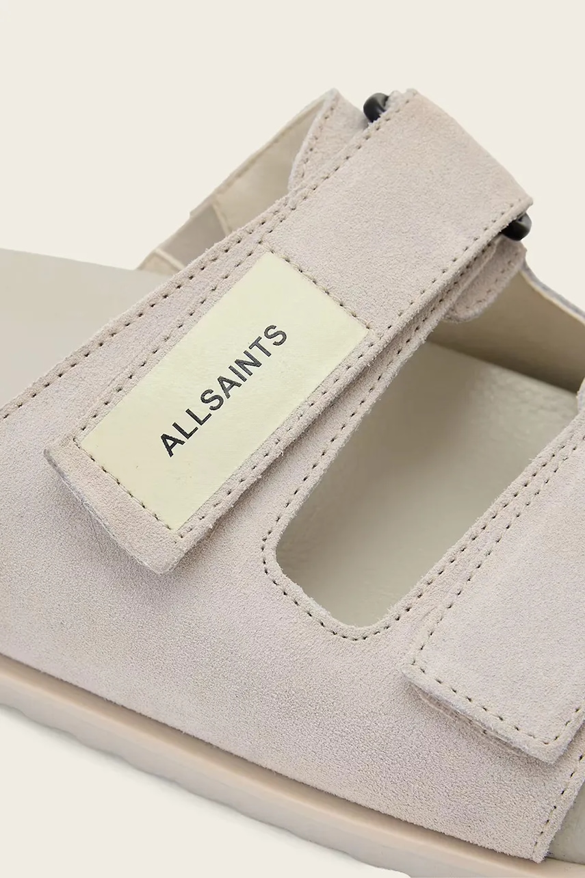AllSaints pánske semišové šľapky Vex Sandal