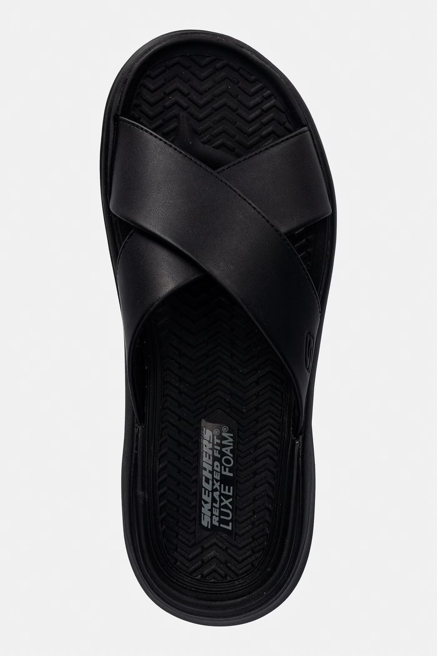 Skechers pantofle pánské kožené SARGO (obrázek 4)