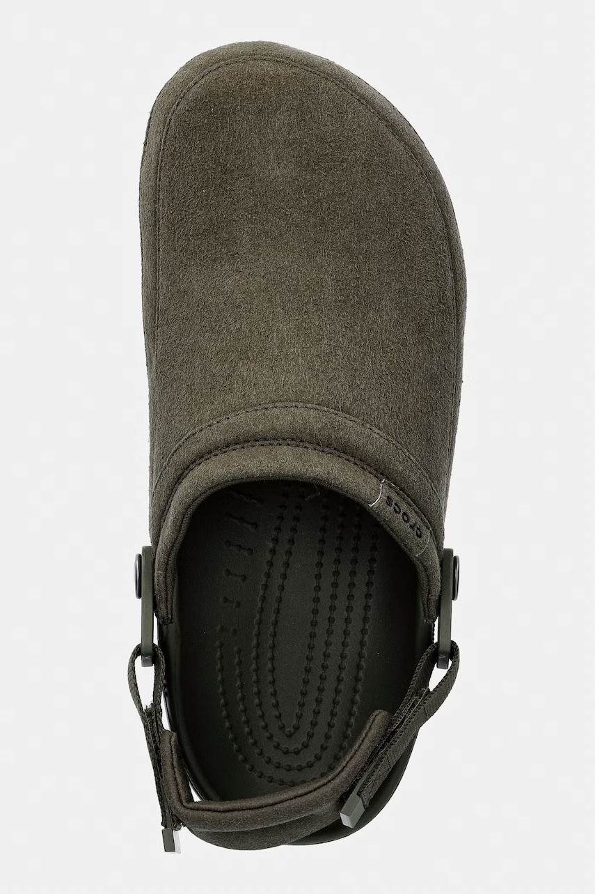 Pánske šľapky Crocs Classic Crafted Vegan Suede Cg