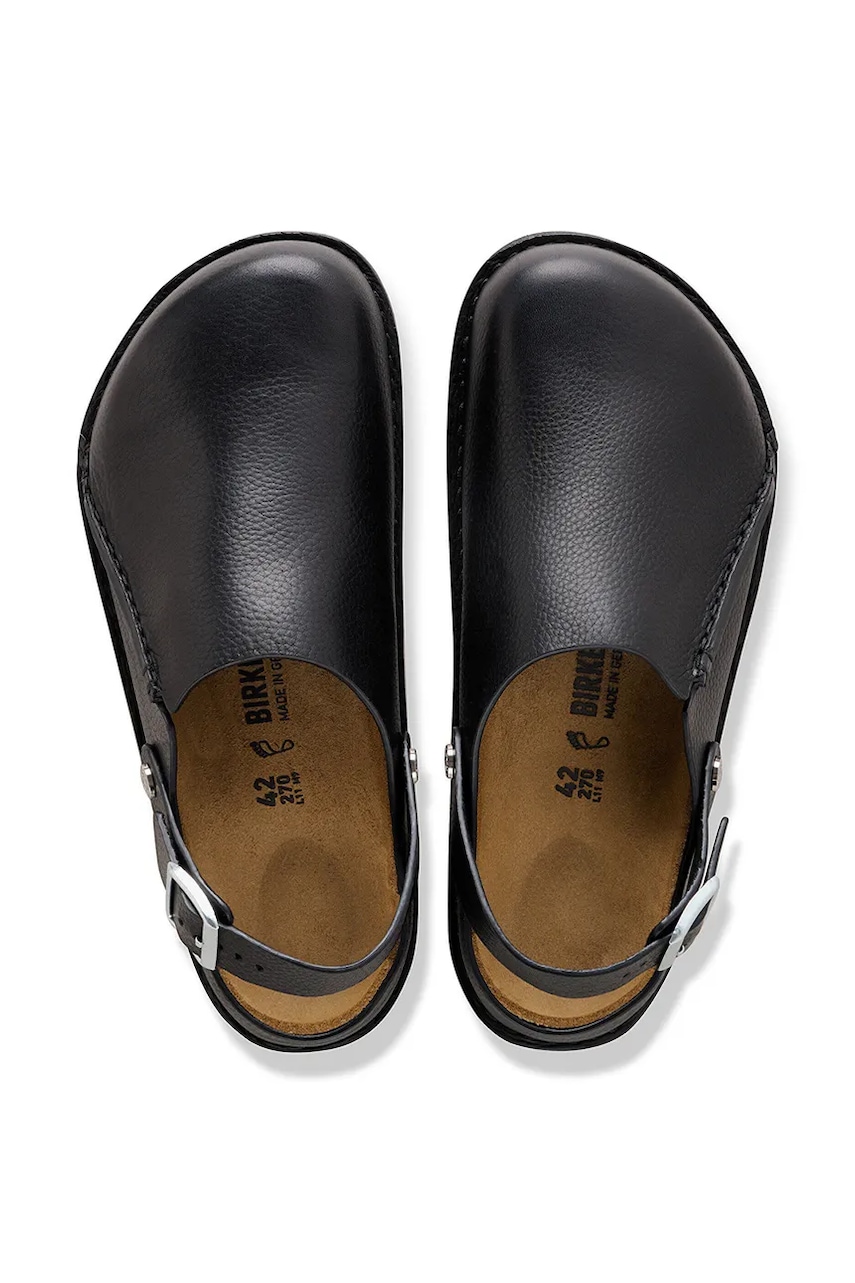 Birkenstock šľapky mules kožené Lutry