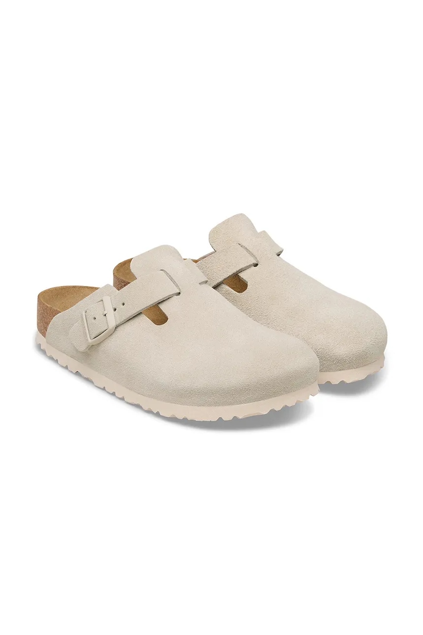 Birkenstock šľapky semišové Boston