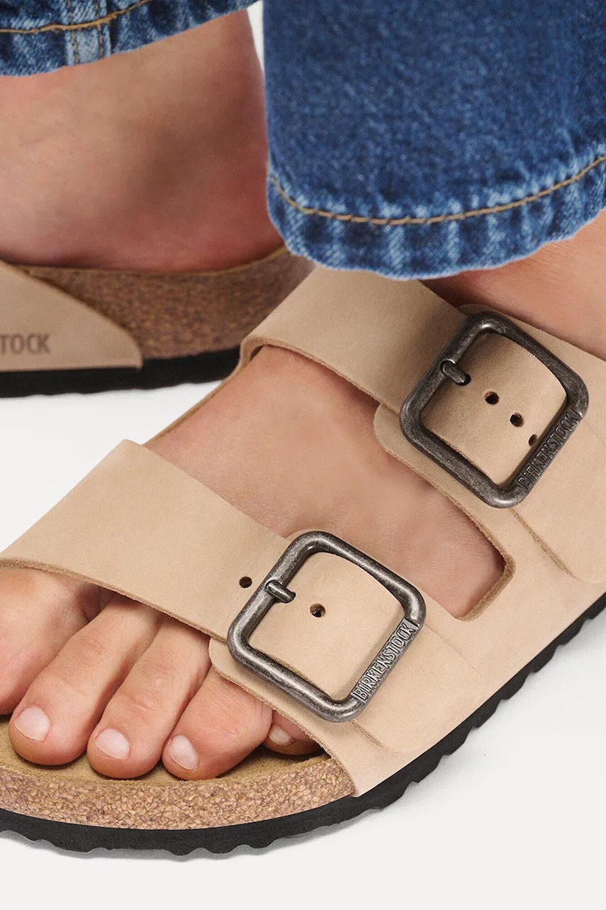 Birkenstock šľapky nubukové Arizona Wire Buckle