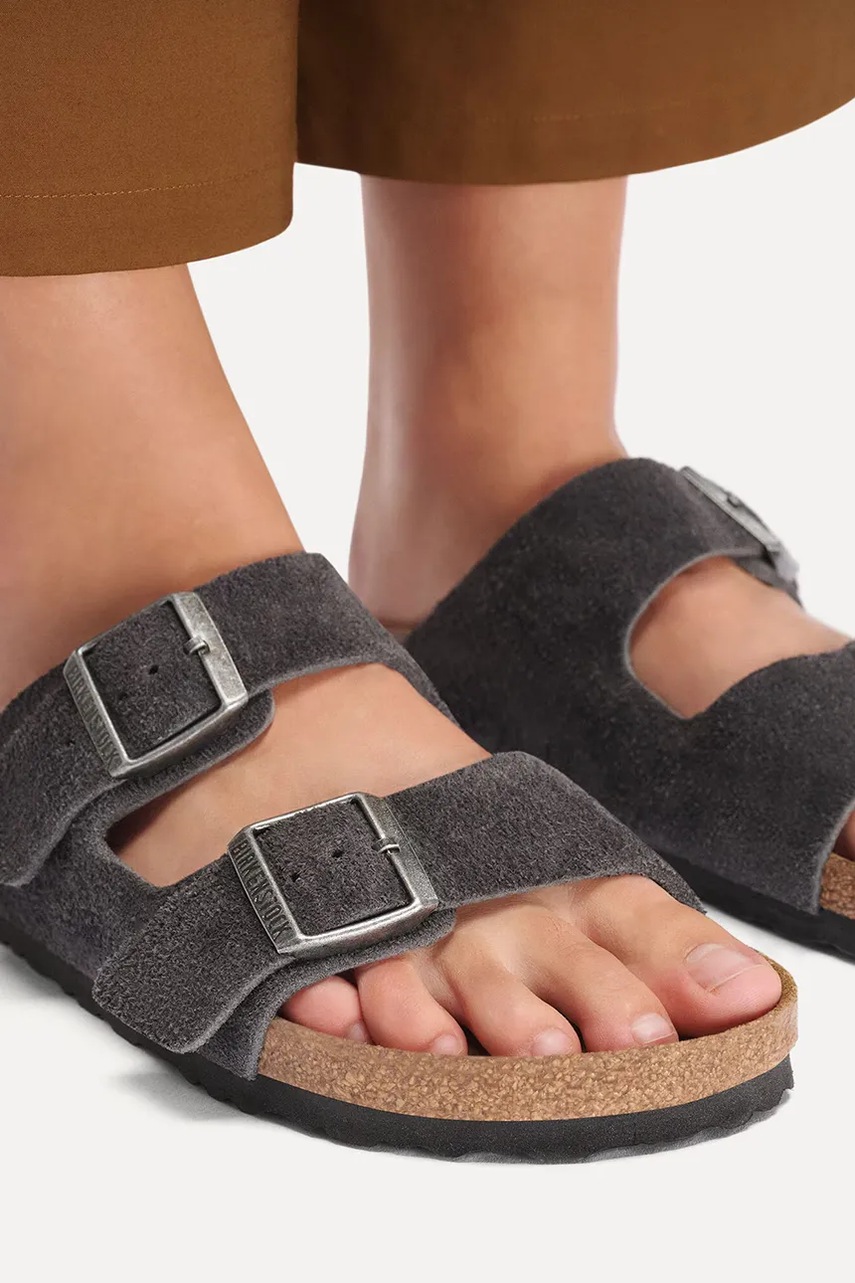 Birkenstock šľapky semišové Arizona