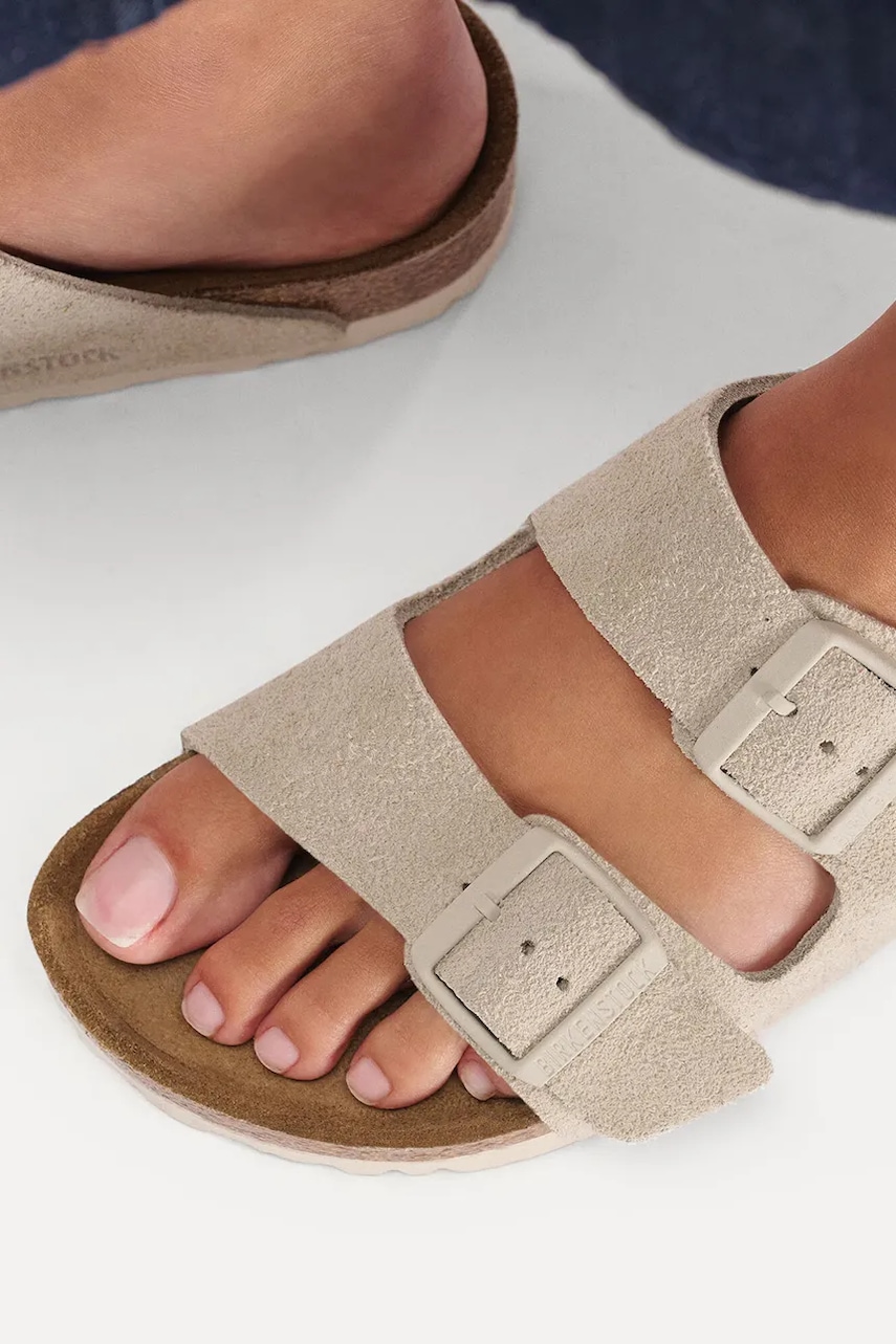 Birkenstock šľapky semišové Arizona