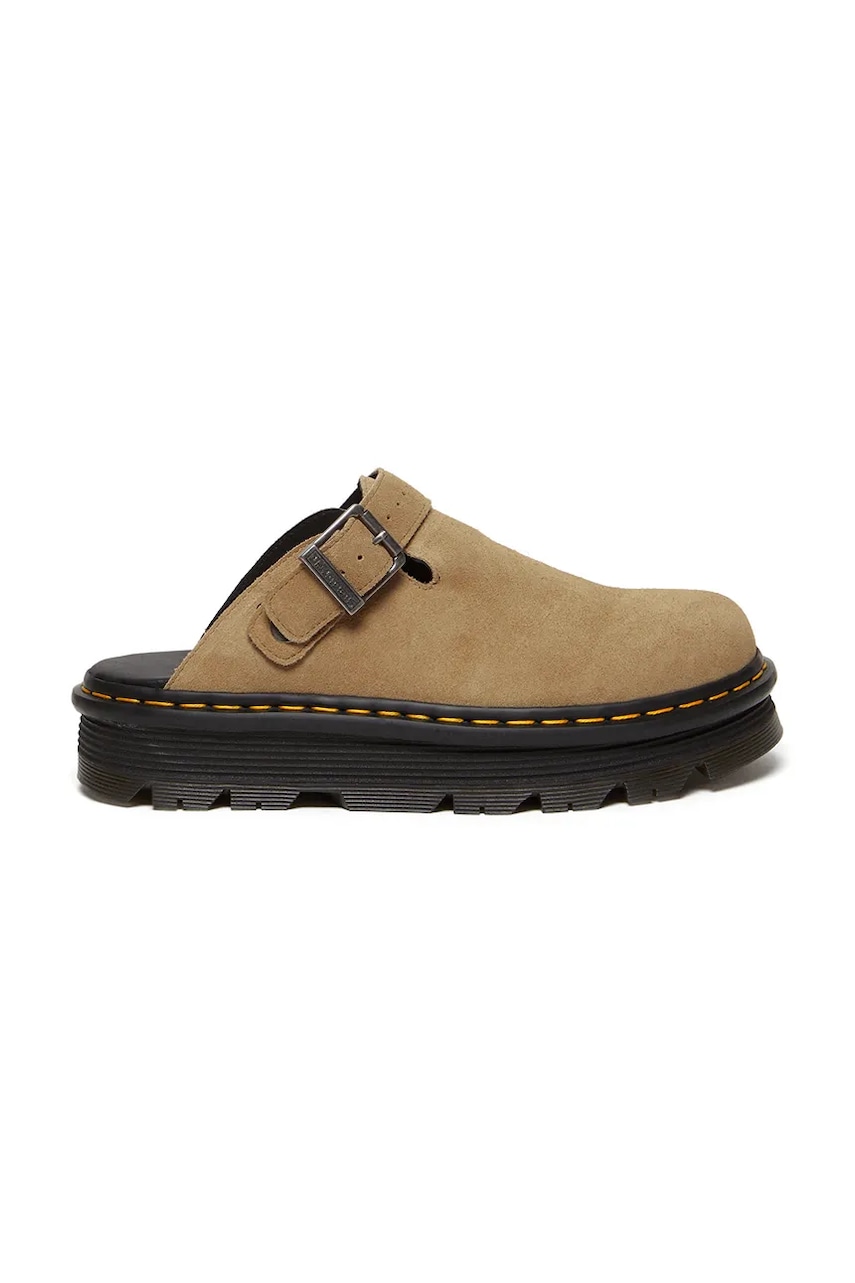 Dr. Martens ZebZag Mule klapki mules zamszowe