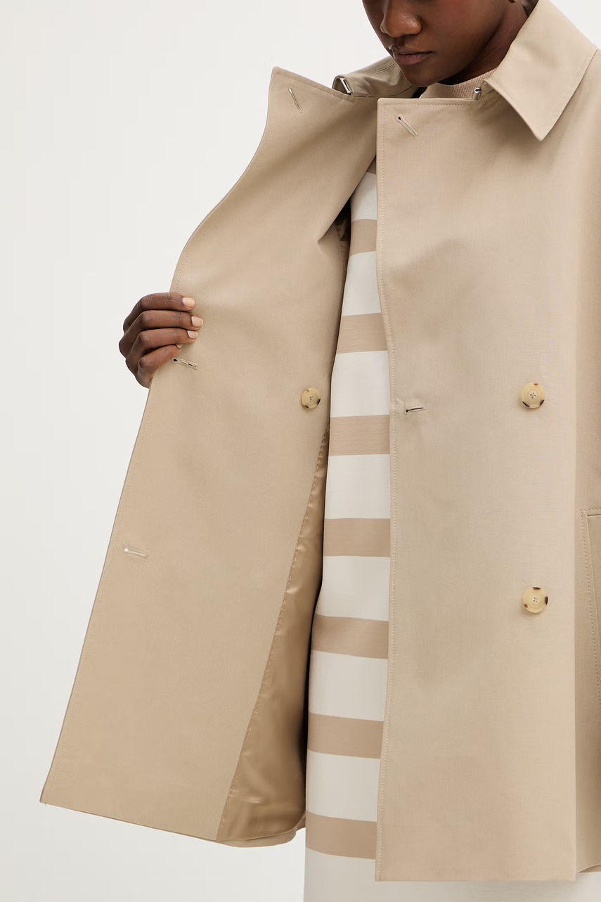 Bavlněný kabát BOSS Cromas (obrázek 7)