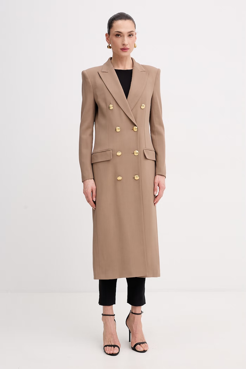 Elisabetta Franchi Παλτό γυναικείο με βισκόζη