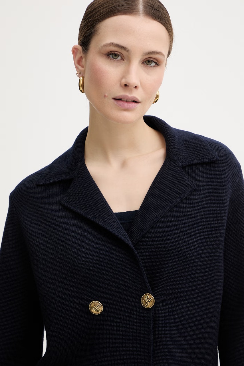 Vlněný kardigan Luisa Spagnoli Metile (obrázek 4)