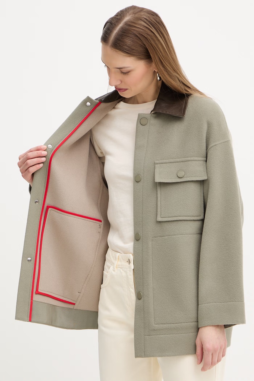 Vlněná bunda MAX&amp;Co. MCOHACK (obrázek 6)