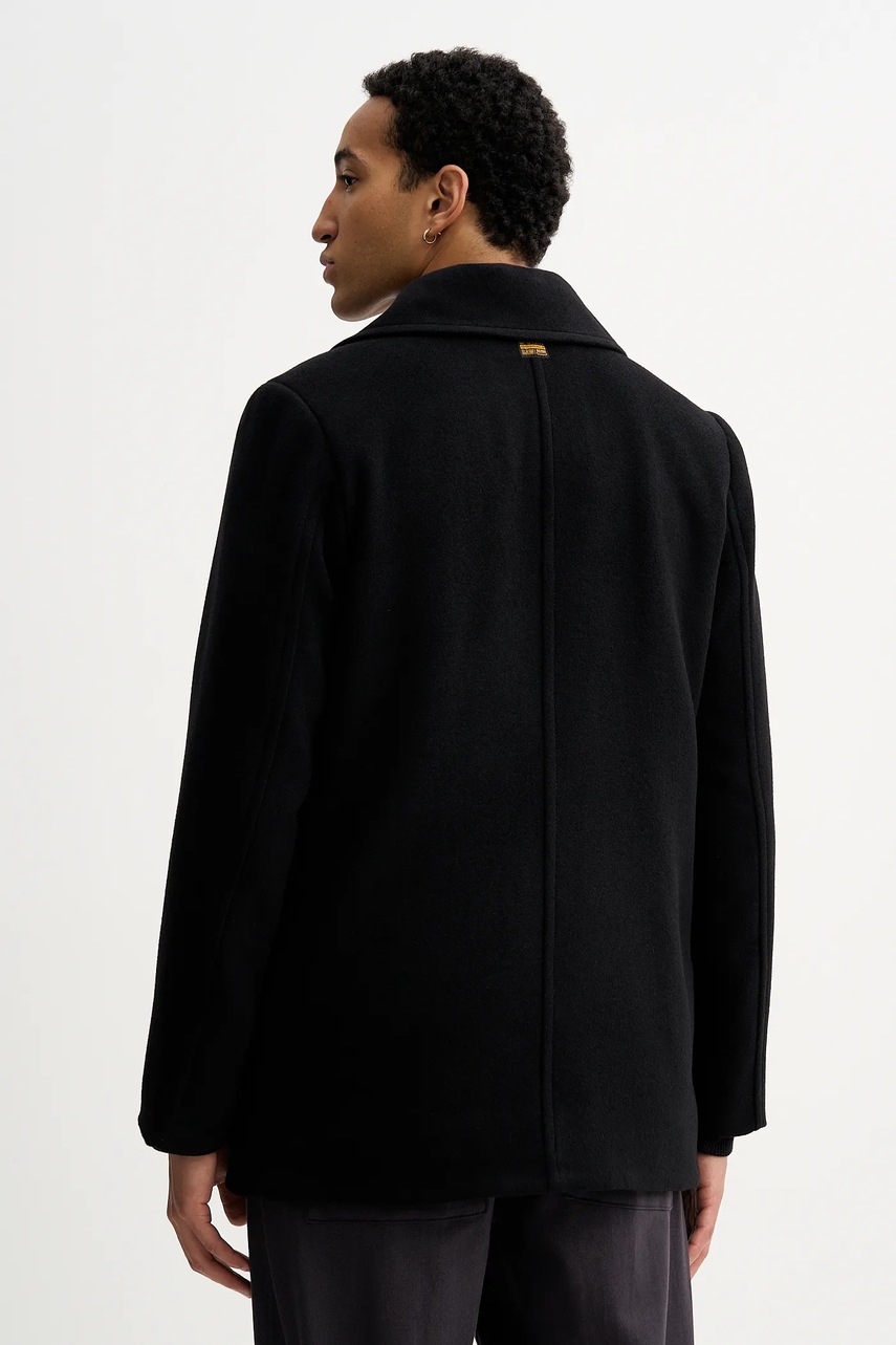 Kabát s příměsí vlny G-Star Wool Peacoat (obrázek 3)
