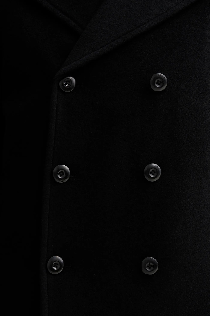 Kabát s příměsí vlny G-Star Wool Peacoat (obrázek 5)