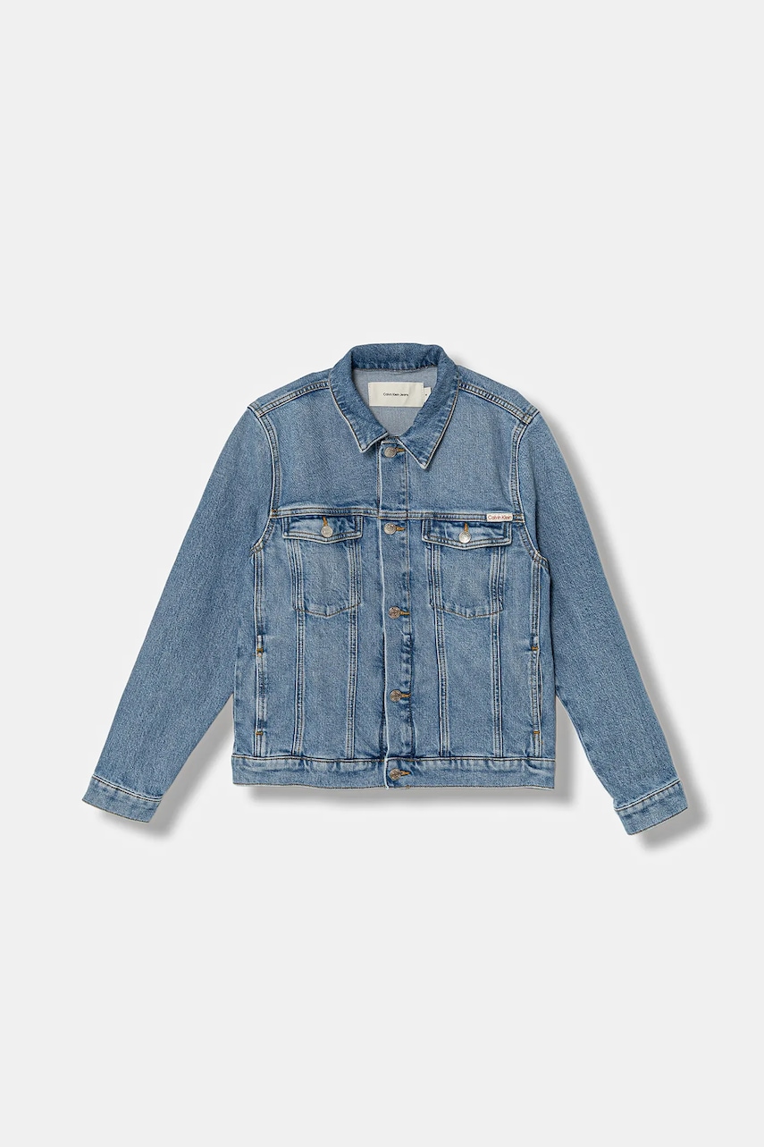 Παιδικό τζιν μπουφάν Calvin Klein Jeans