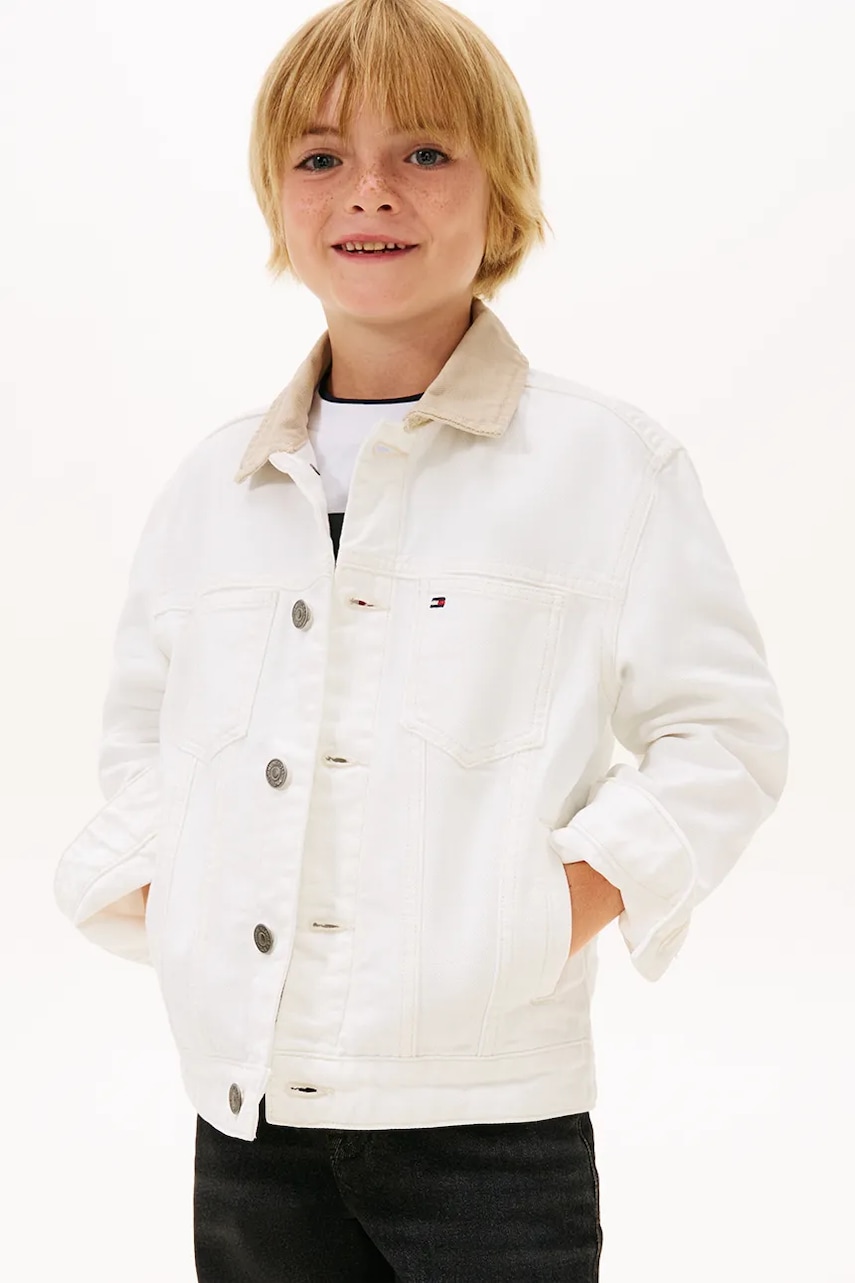 Detská rifľová bunda Tommy Hilfiger