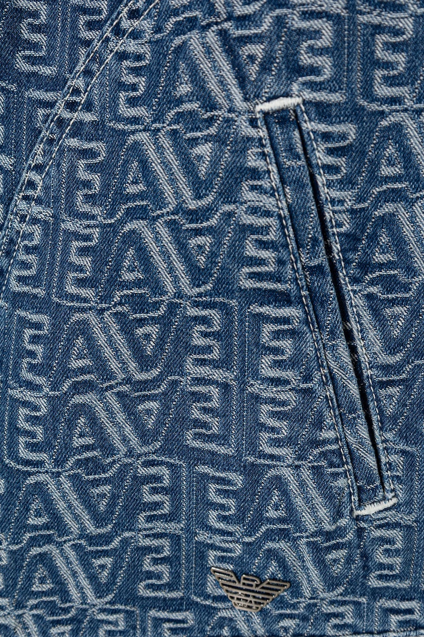 Detská rifľová bunda Emporio Armani