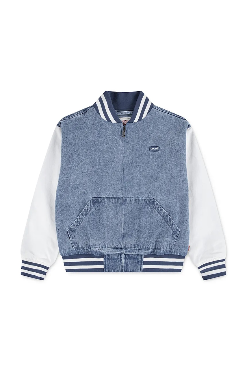 Levi's geacă de blugi pentru copii DENIM BOMBER JACKET