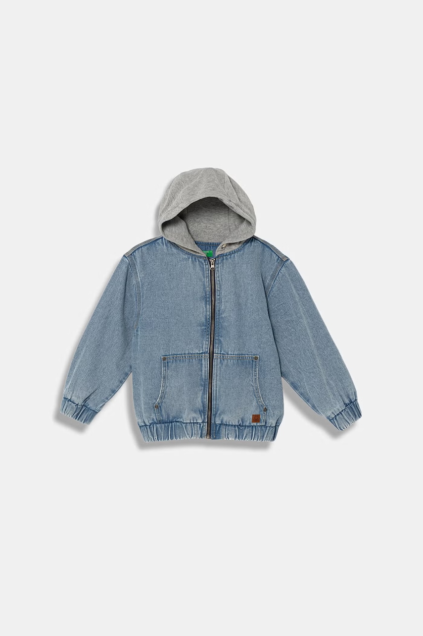 United Colors of Benetton μπουφάν παιδικό ντένιμ