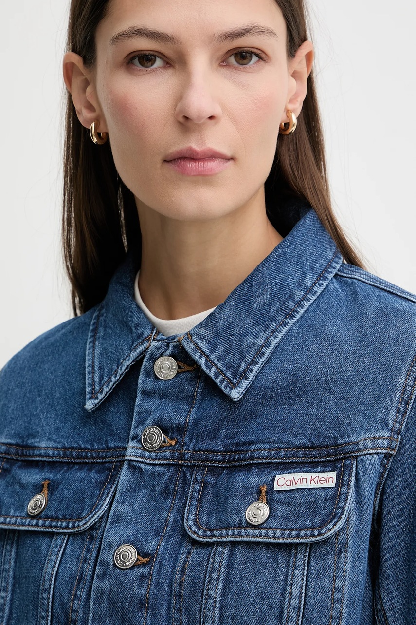 Rifľová bunda Calvin Klein Jeans