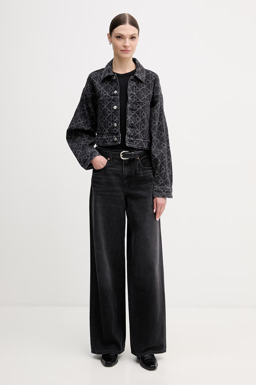 Rifľová bunda Calvin Klein Jeans