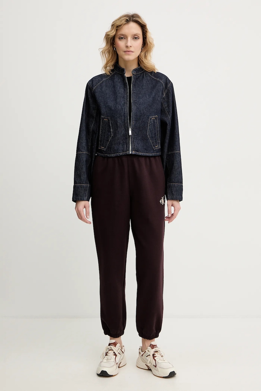 Rifľová bunda Calvin Klein Jeans