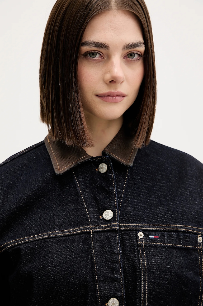 Rifľová bunda Tommy Jeans