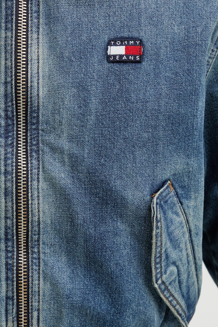 Bavlnená rifľová bunda Tommy Jeans