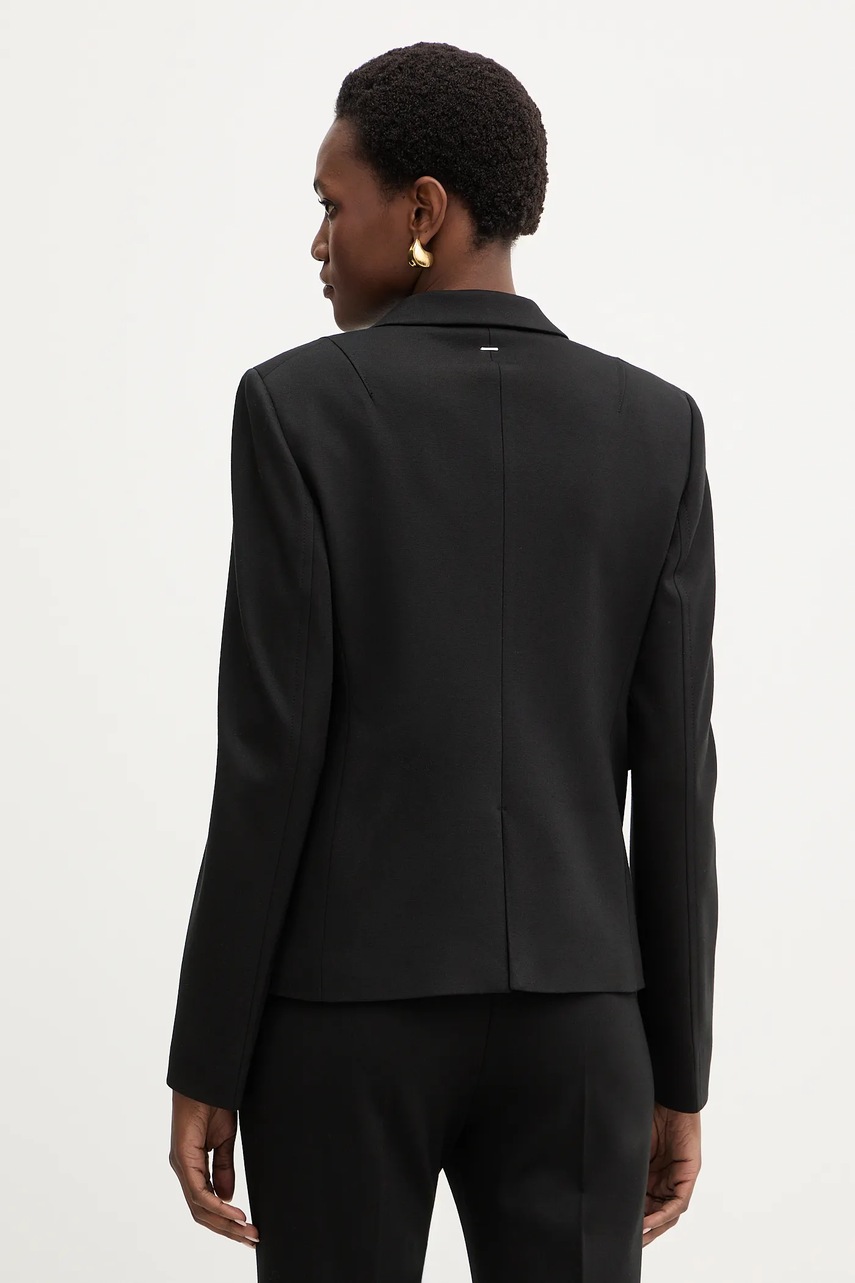 BOSS jednořadé sako dámské s viskózou Jia14 (obrázek 3)
