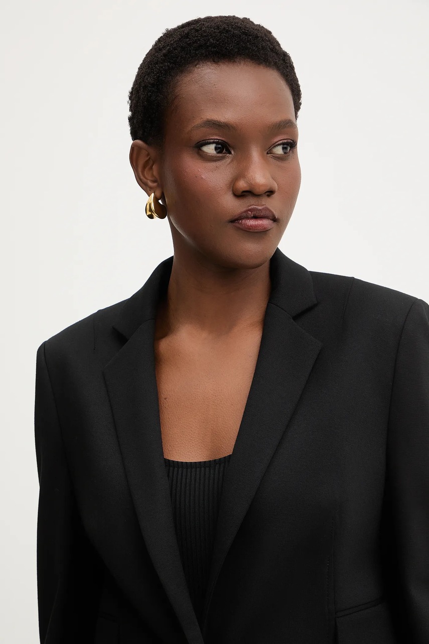 BOSS jednořadé sako dámské s viskózou Jia14 (obrázek 4)