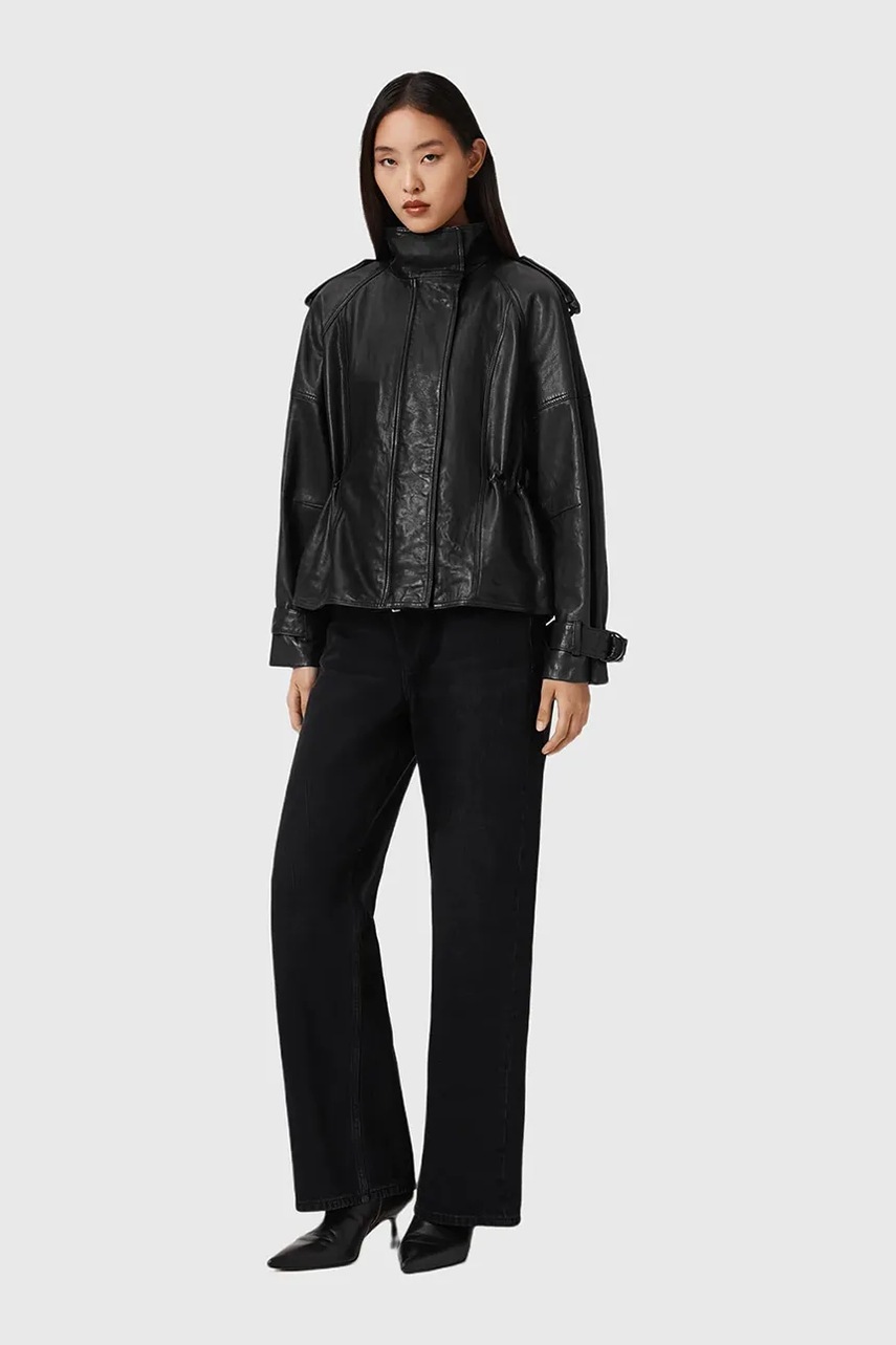 AllSaints AllSaints Δερμάτινο μπουφάν - 3