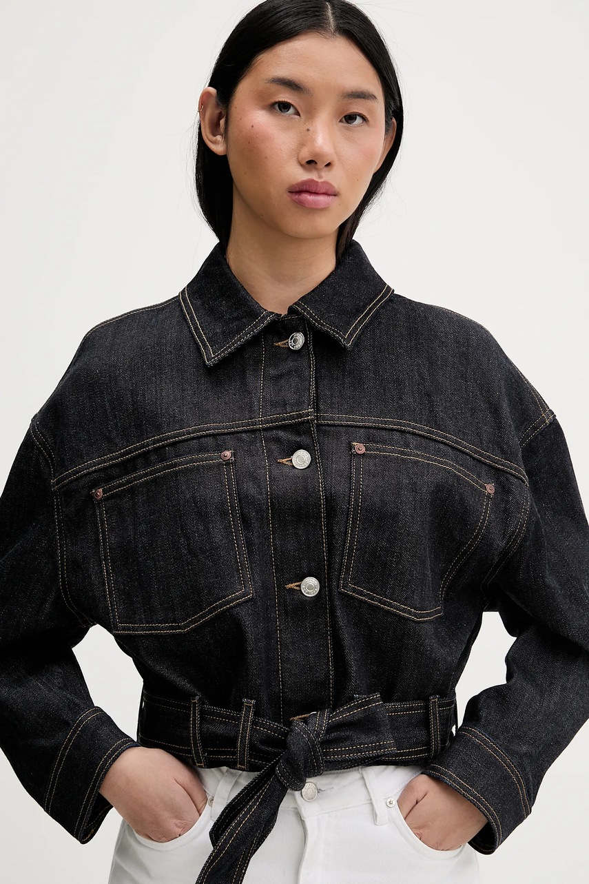 Džínová bunda HUGO Galata (obrázek 4)