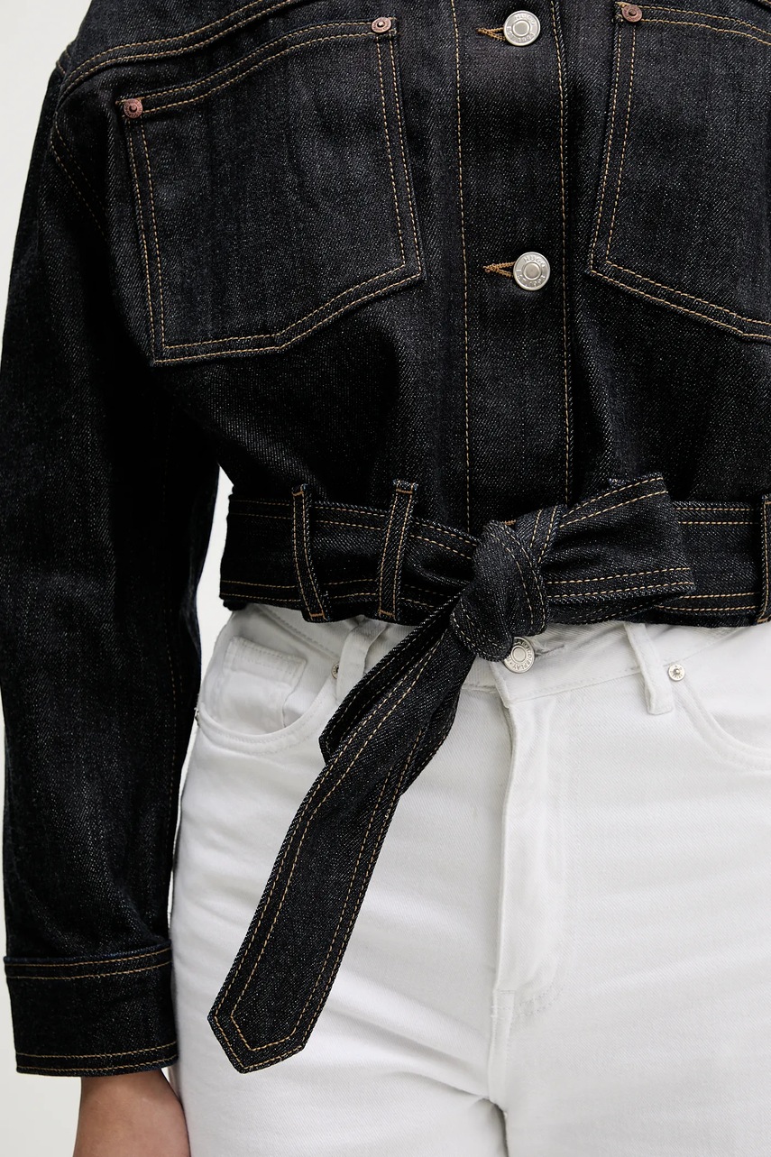 Džínová bunda HUGO Galata (obrázek 5)