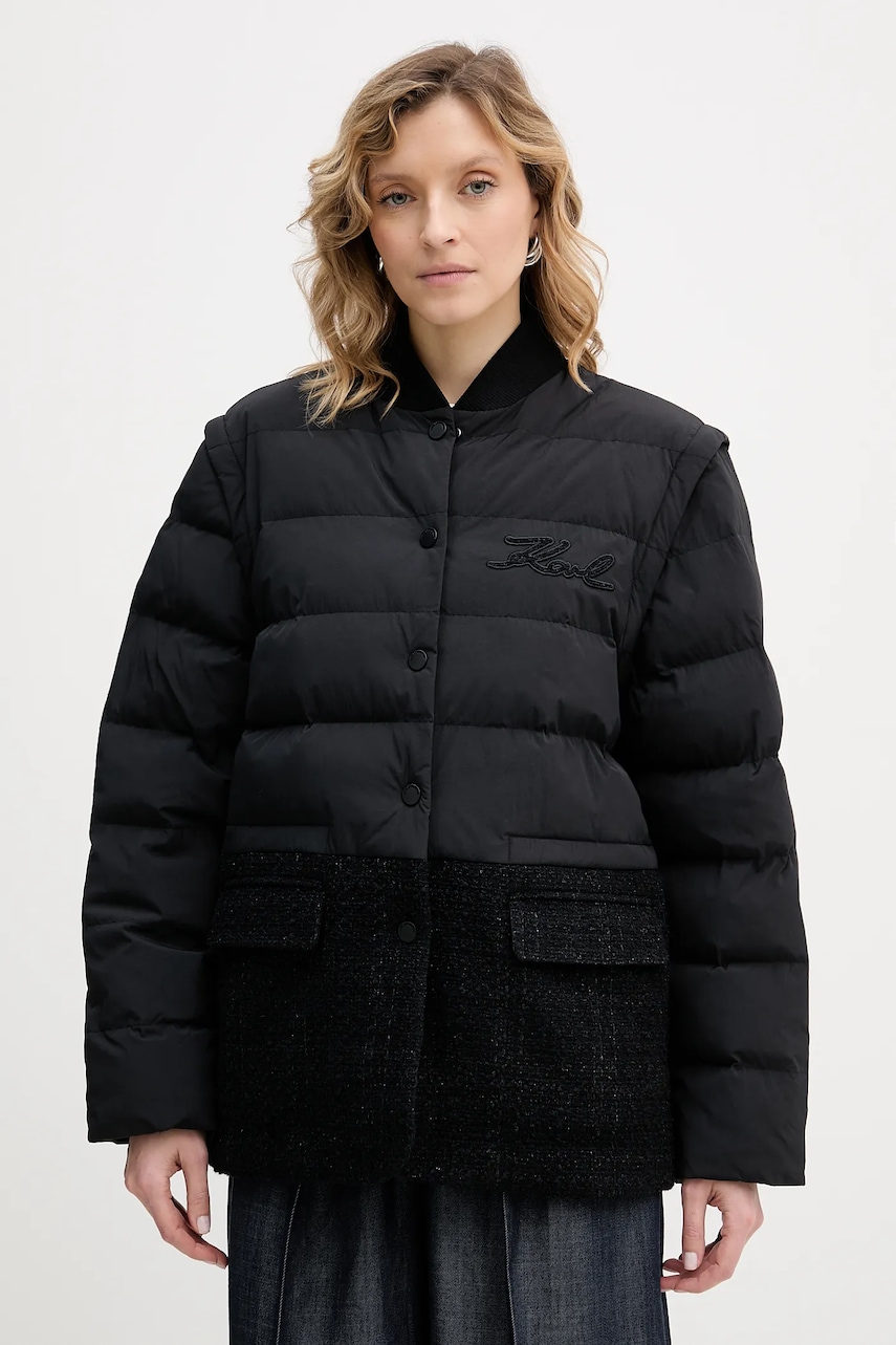 Karl Lagerfeld jachetă din amestec de lână