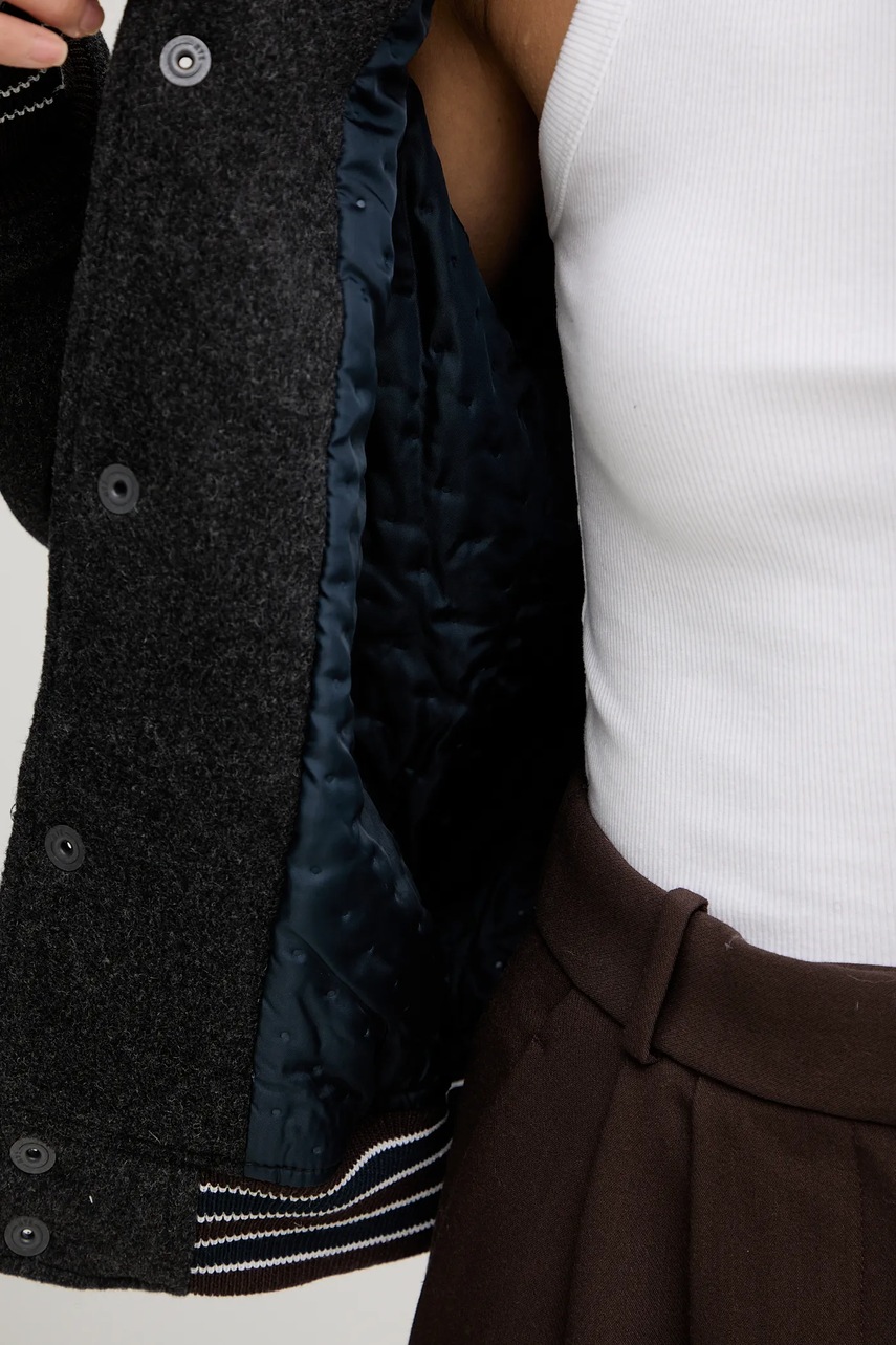 Bomber bunda s příměsí vlny G-Star Cropped Bomber (obrázek 7)