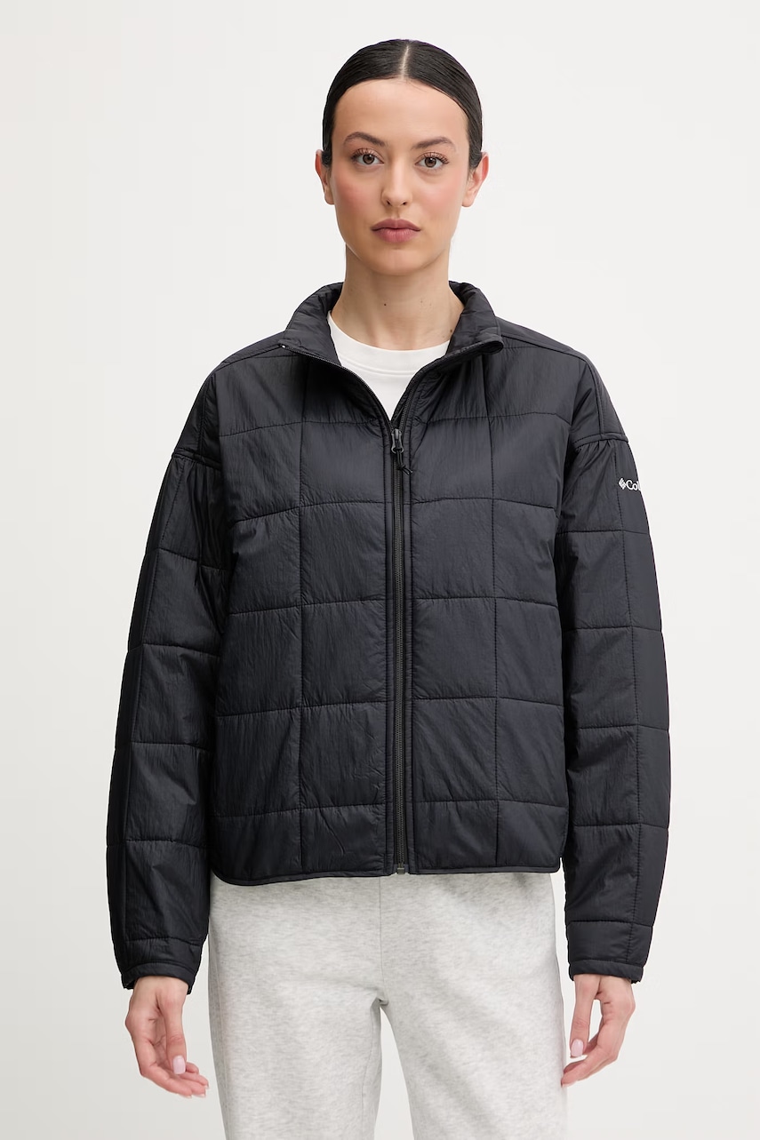 Μπουφάν γυναικεία κοντά columbia σε μαυρο