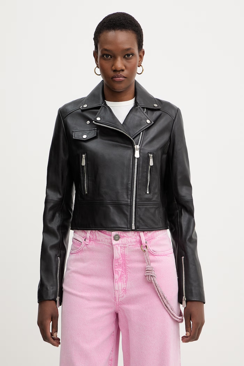 Δερμάτινο μπουφάν Pinko