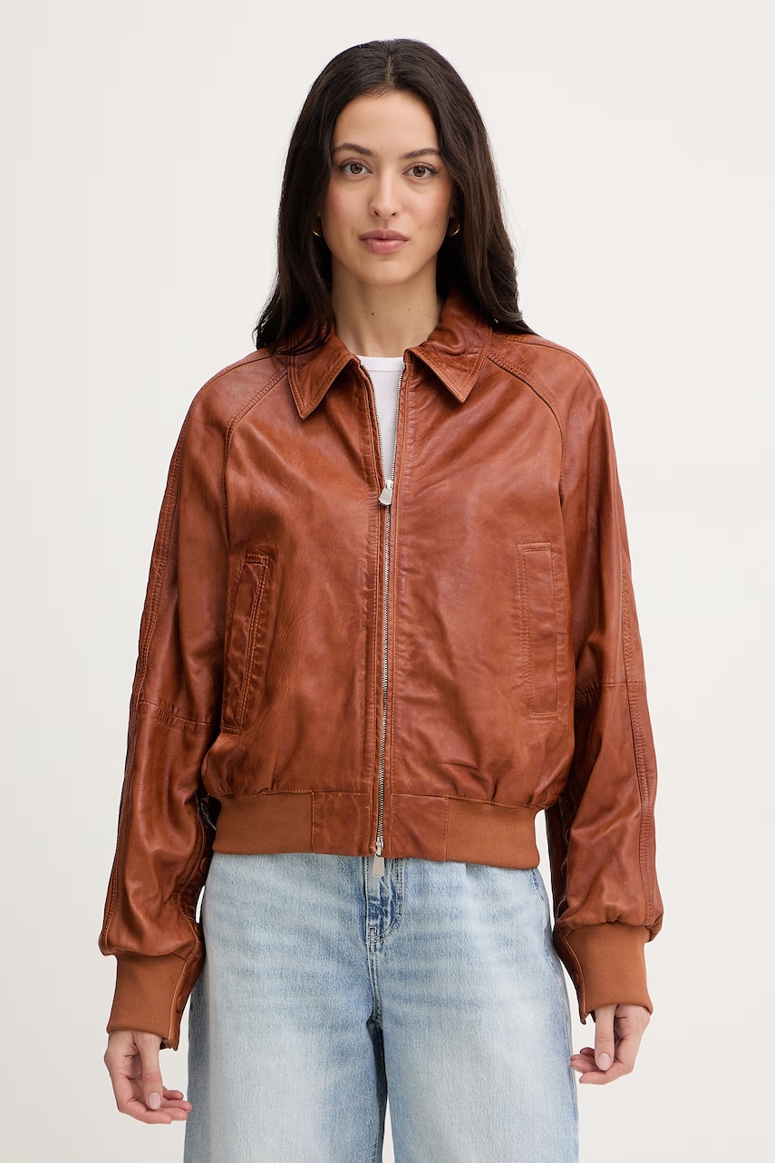 Μπουφάν γυναικεία κοντά pinko σε καφε