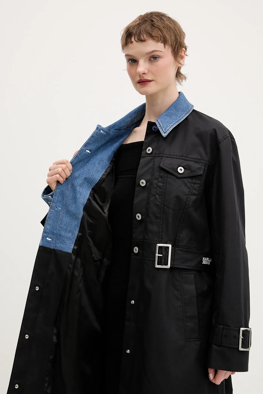 Kabát Karl Lagerfeld Jeans