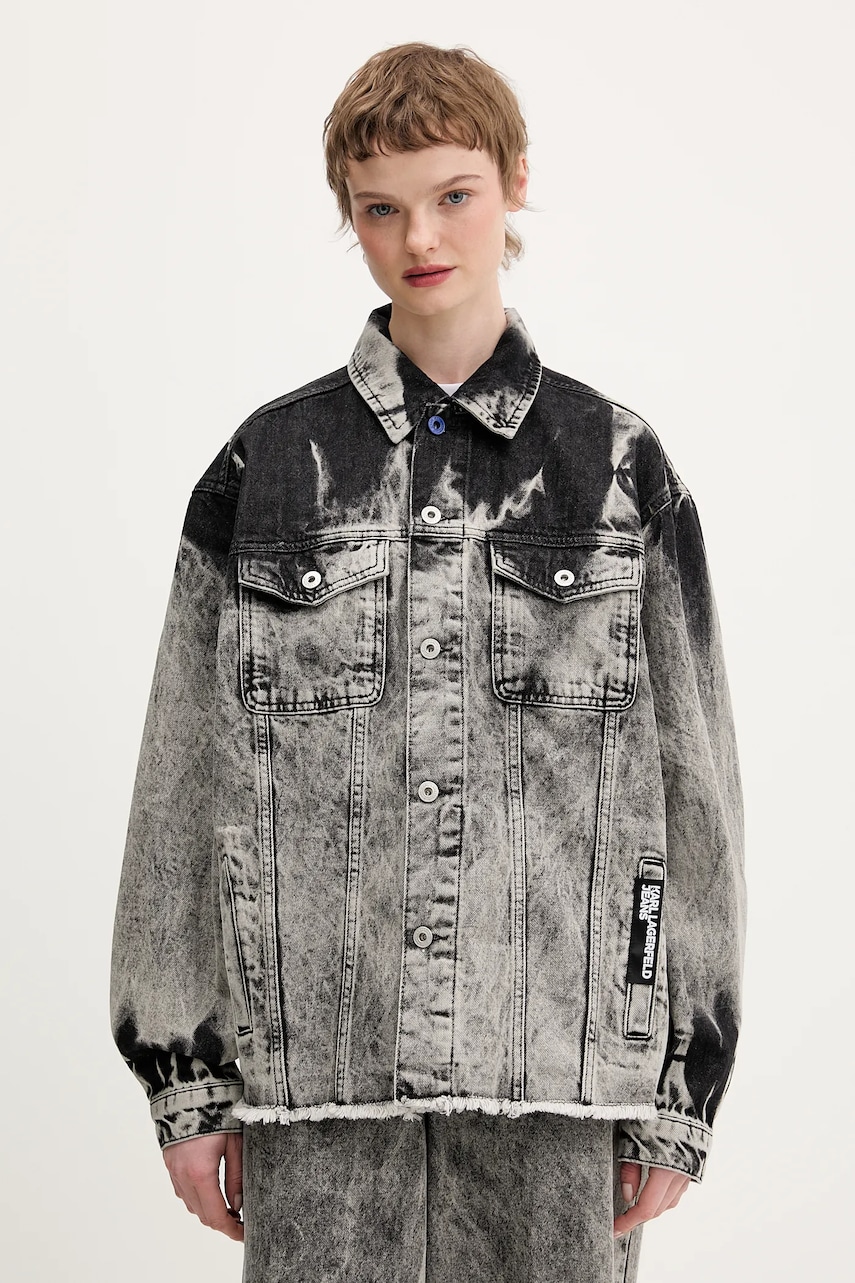 Τζιν μπουφάν Karl Lagerfeld Jeans