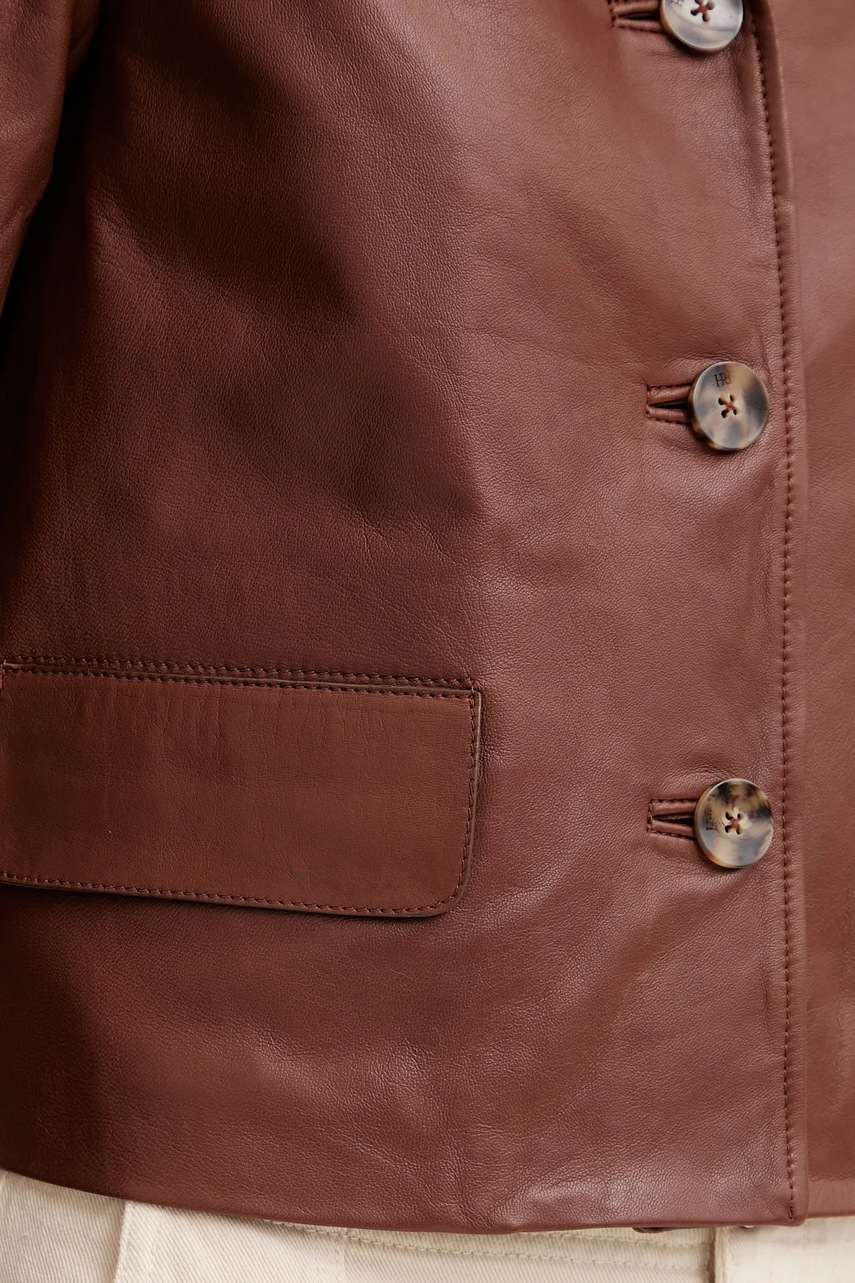 Δερμάτινο μπουφάν Pedro del Hierro φωτογραφία